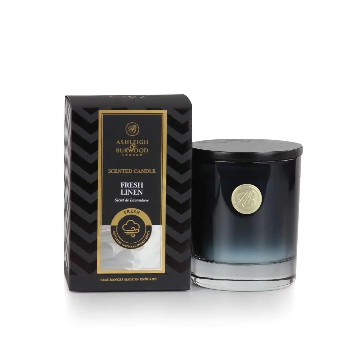 Ashleigh & Burwood London Vonná svíčka malá SIGNATURE - FRESH LINEN, 65g