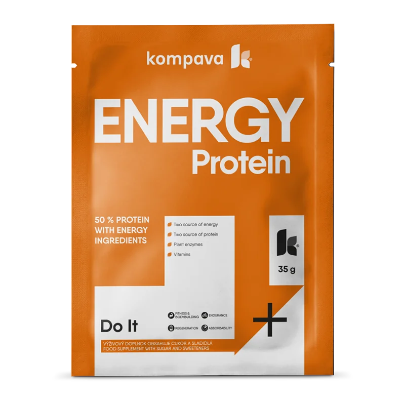 KOMPAVA ENERGY Protein - čokoláda 2000g
