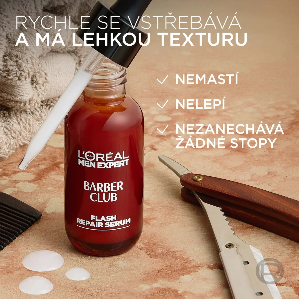 Loréal Paris Men Expert Barber Club sérum na regeneraci pleti 30 ml