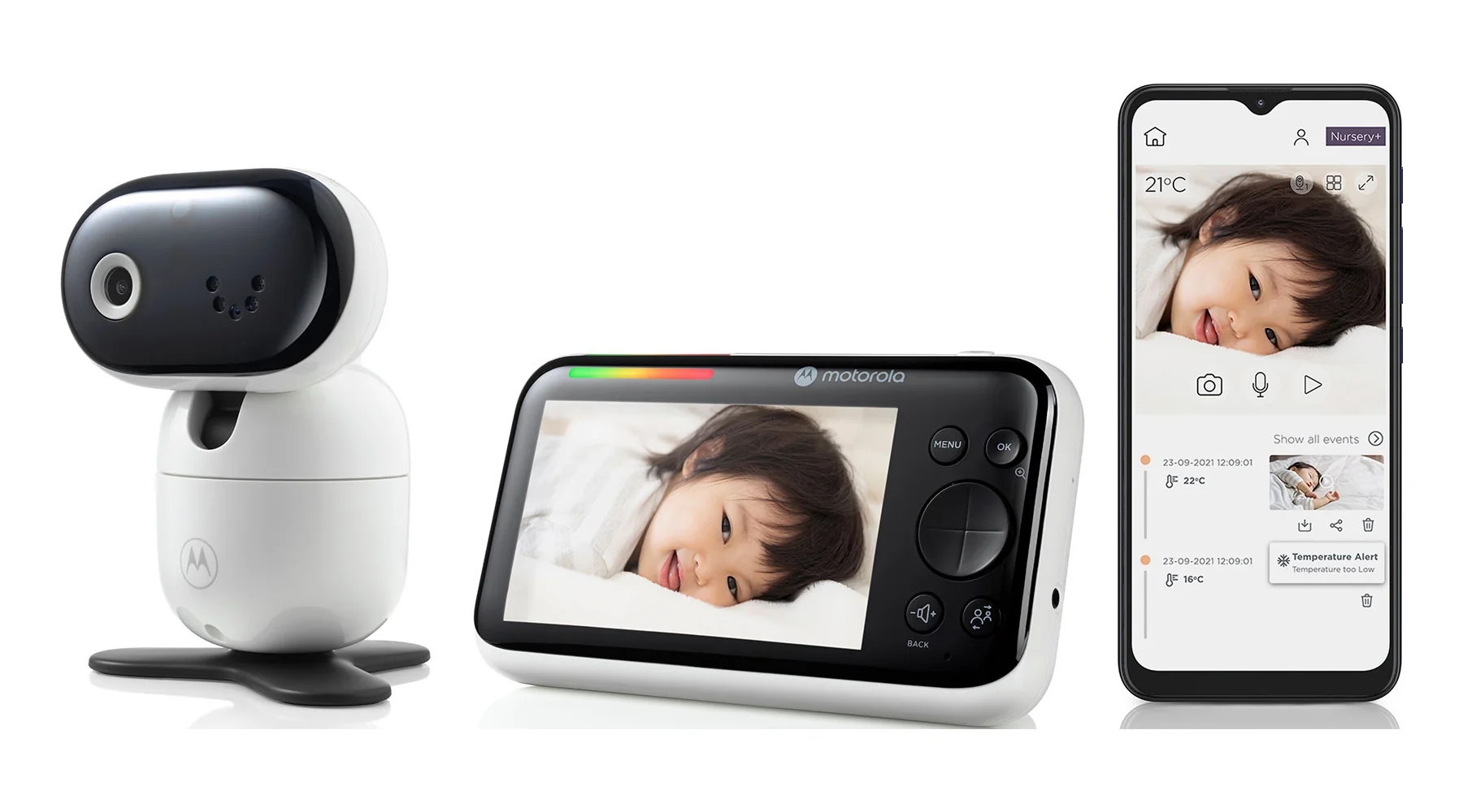 MOTOROLA PIP 1610 Connect dětská video chůvička