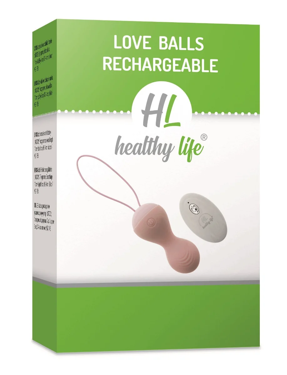 Healthy life Venus Love Balls Rechargeable pink