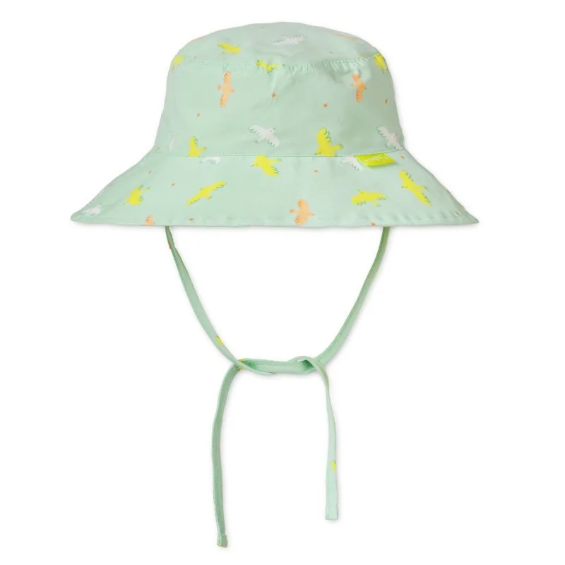 Saro Baby oboustranný klobouček s UV ochranou (6-18m) Tropicool Green