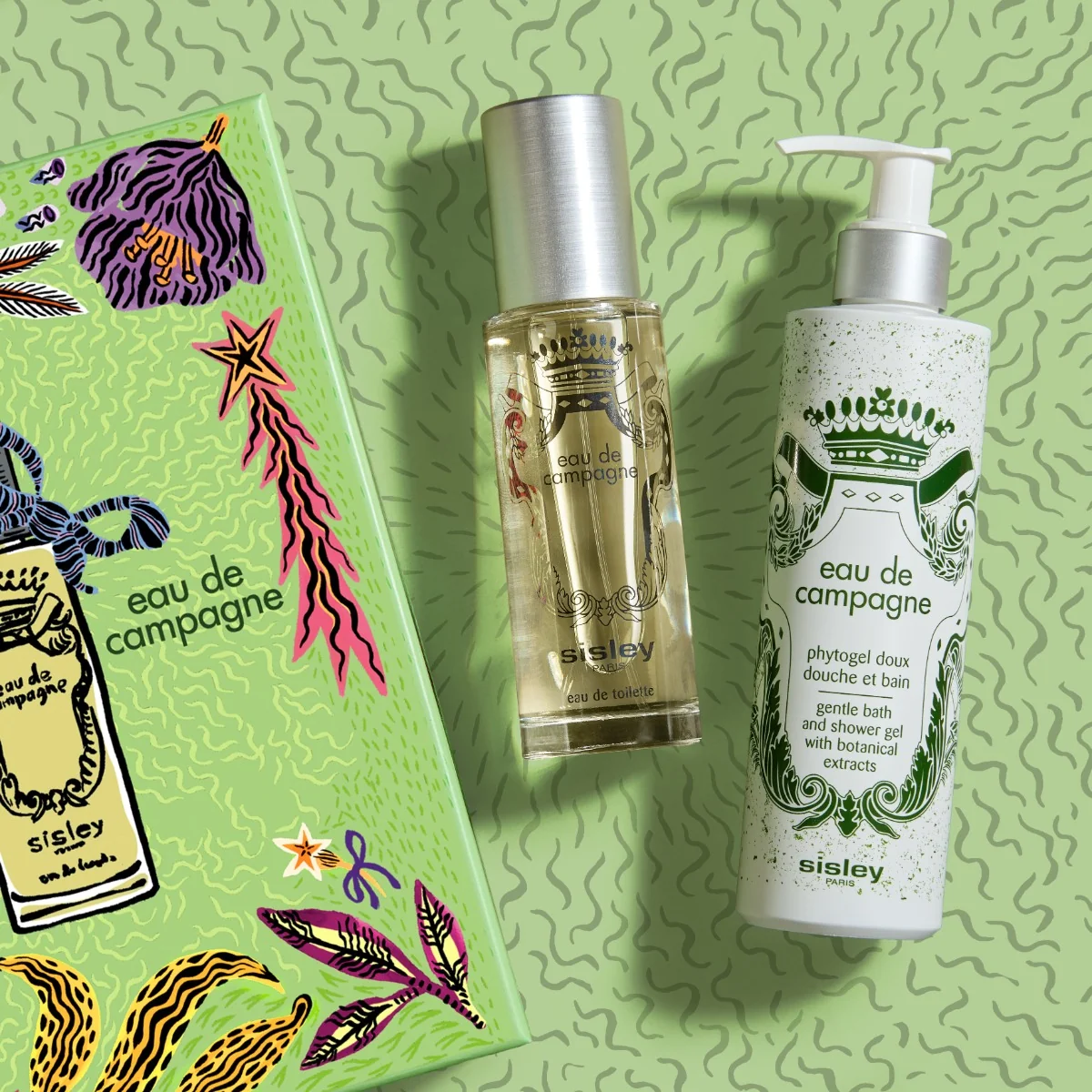 Sisley Eay de Campagne dárkový set pro ženy 100 ml + 250 ml