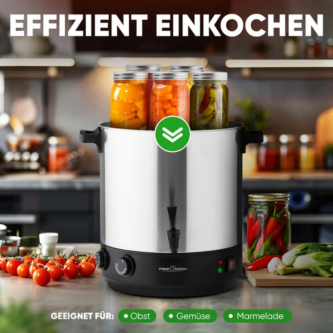 ProfiCook EKA 1283 zavařovací hrnec, várnice 2v1