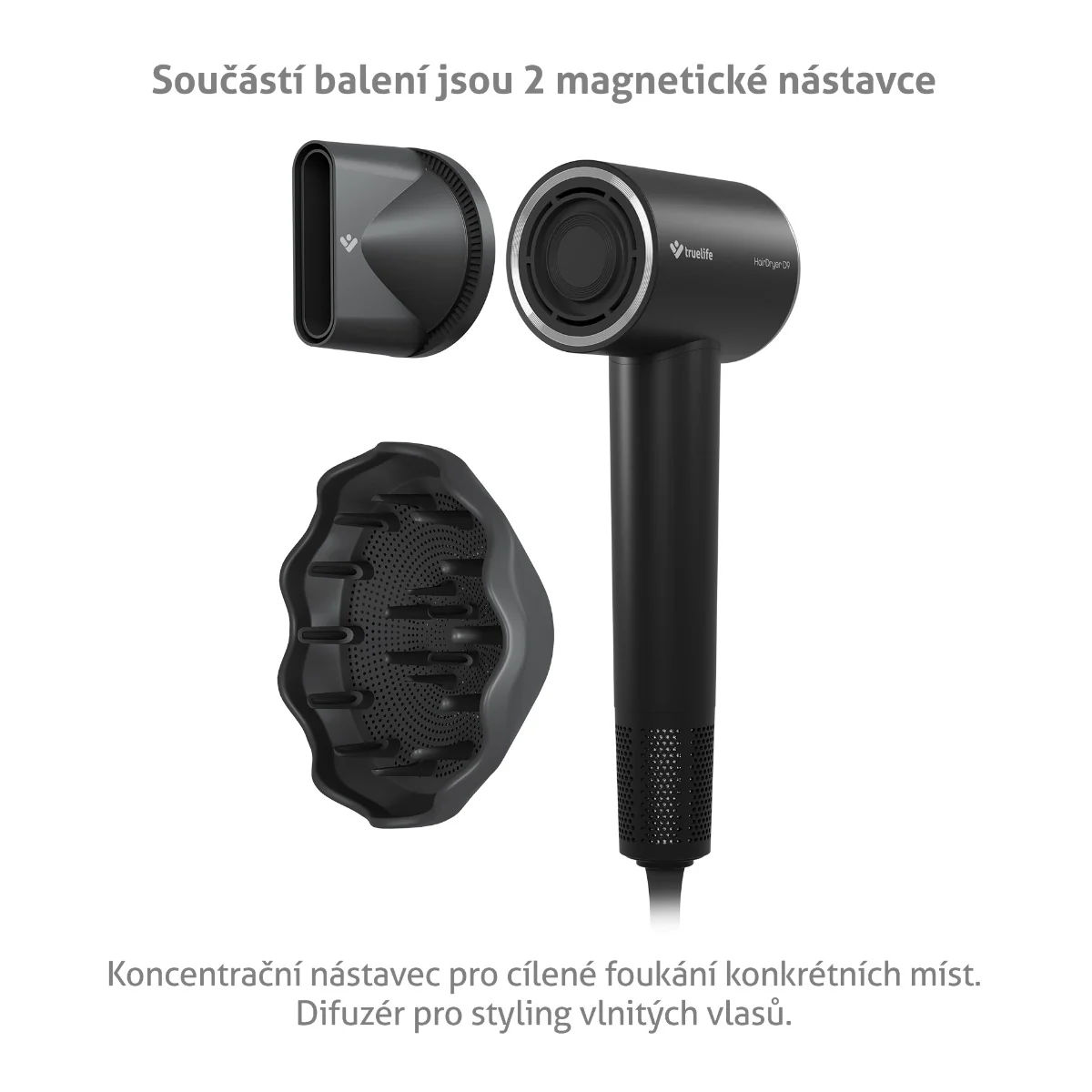 Truelife HairDryer D9 fén s ionizátorem