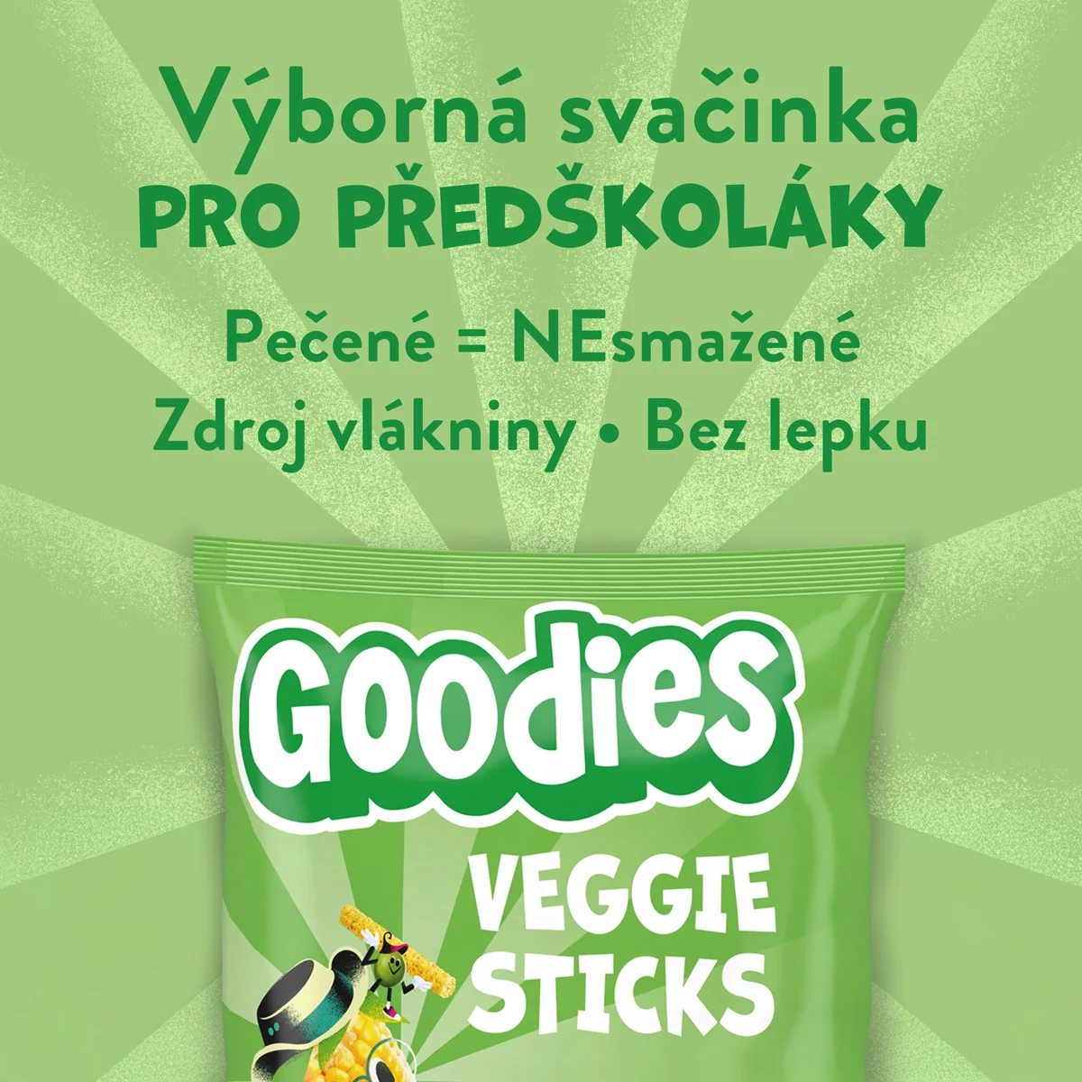 Goodies Zeleninové tyčinky 30 g