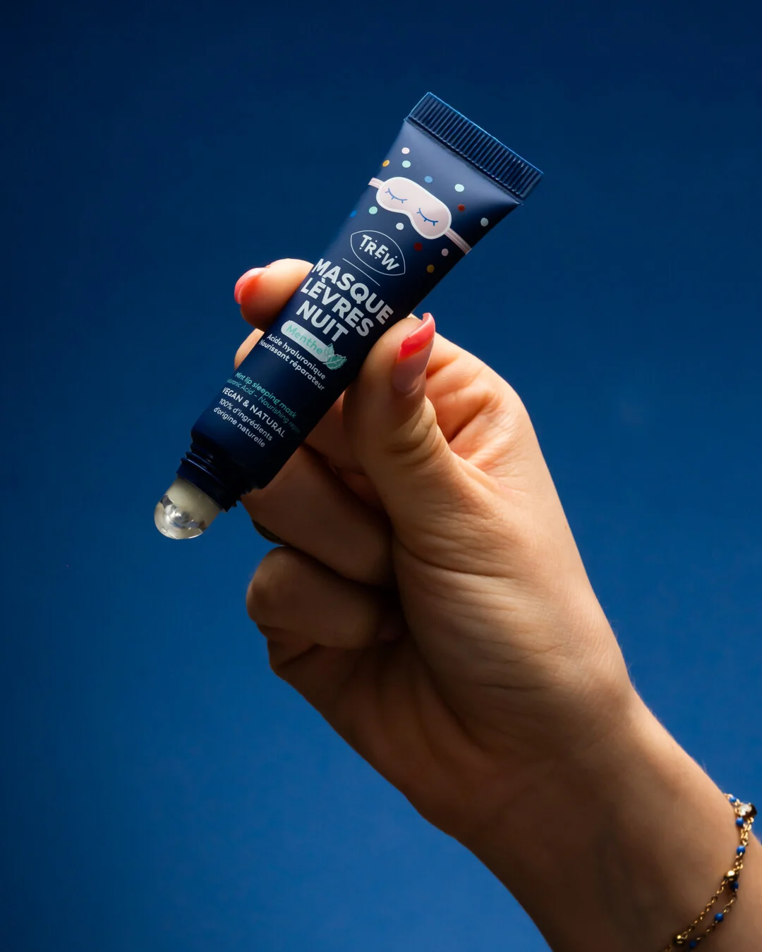Trew Noční mátový balzám na rty Mint 15 ml