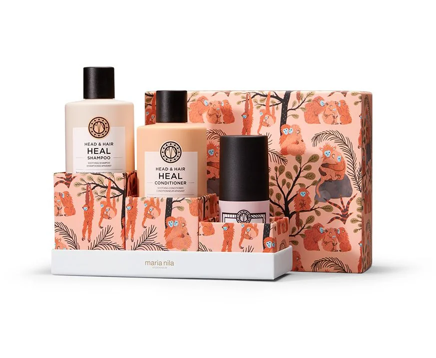 Maria Nila gift box 21 set pro zdravé vlasy a pokožku 3 ks