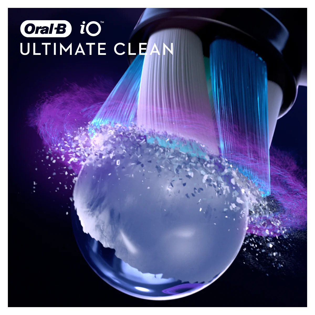 Oral-B iO Ultimate Clean Black náhradní hlavice 4 ks