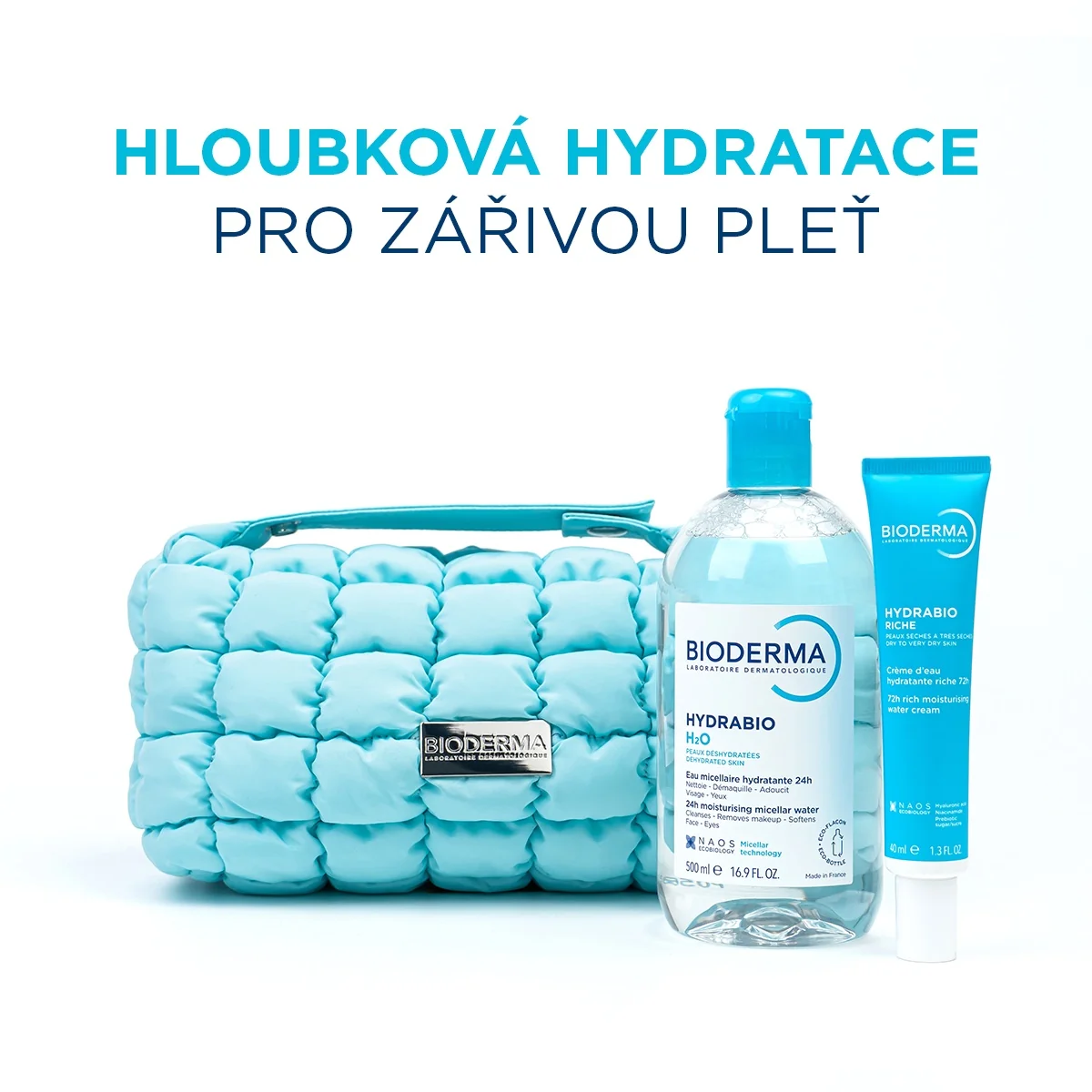 BIODERMA Hydrabio pro dehydratovanou pleť 2 ks dárkový balíček