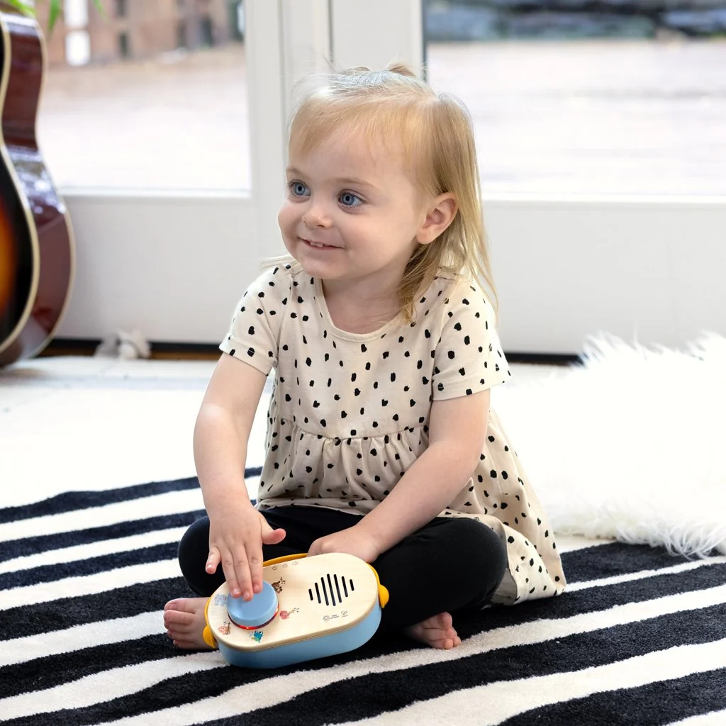 Baby Einstein Hračka hudební rádio Discovery Radio™ HAPE 6m+