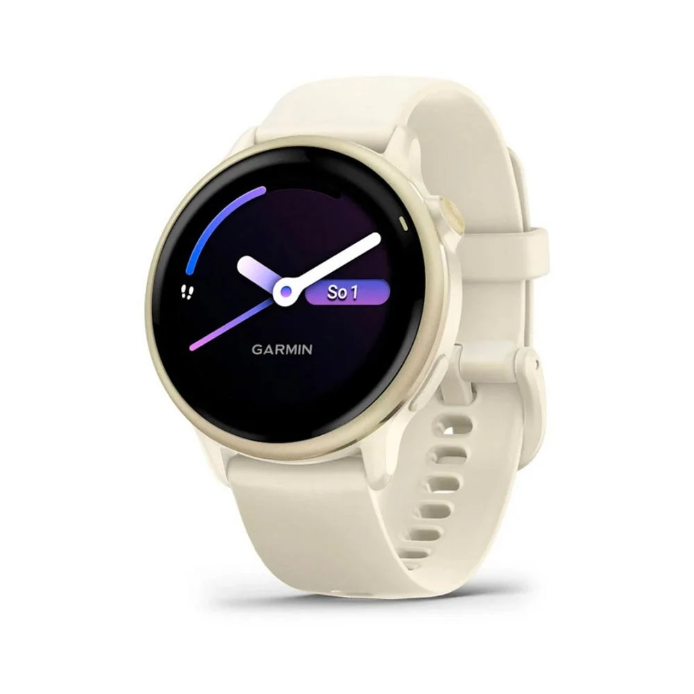 Garmin Vívoactive 6 chytré hodinky Lunar Gold