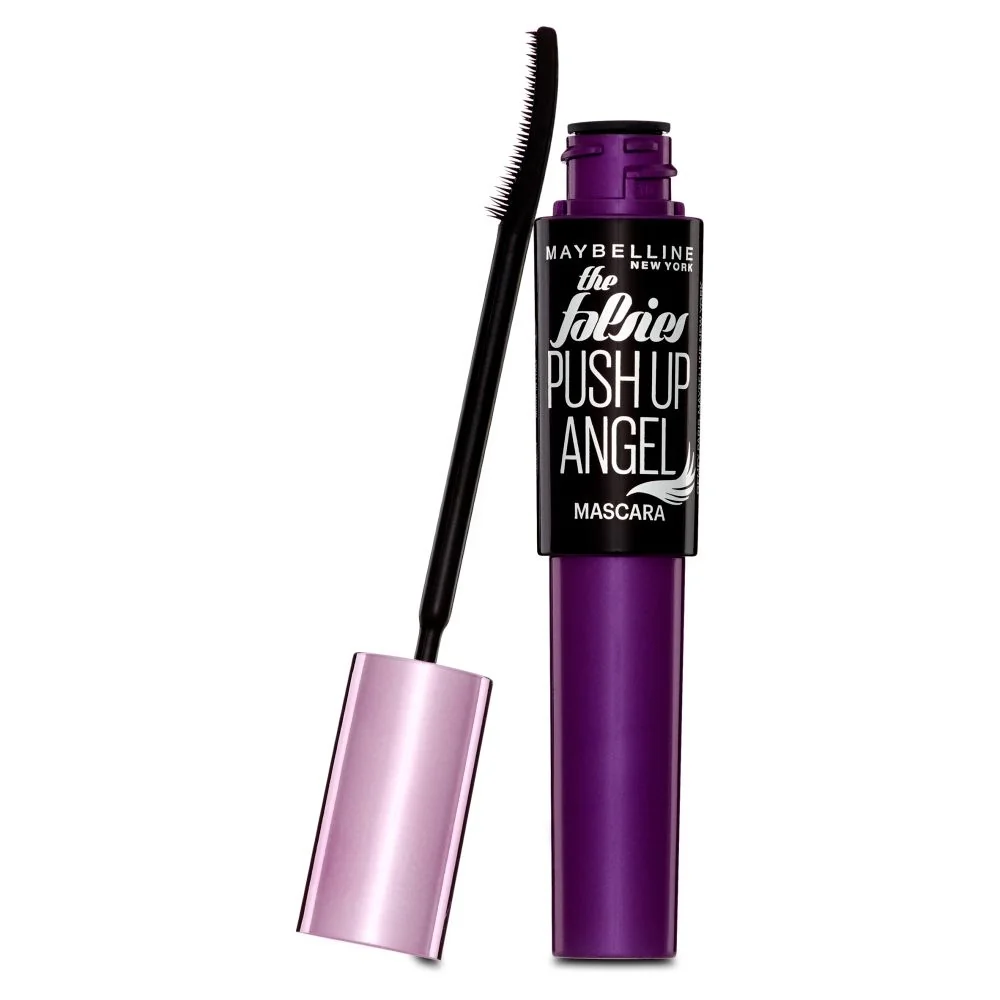 Maybelline The Falsies Push Up Angel Very Black řasenka 9,5 ml černá