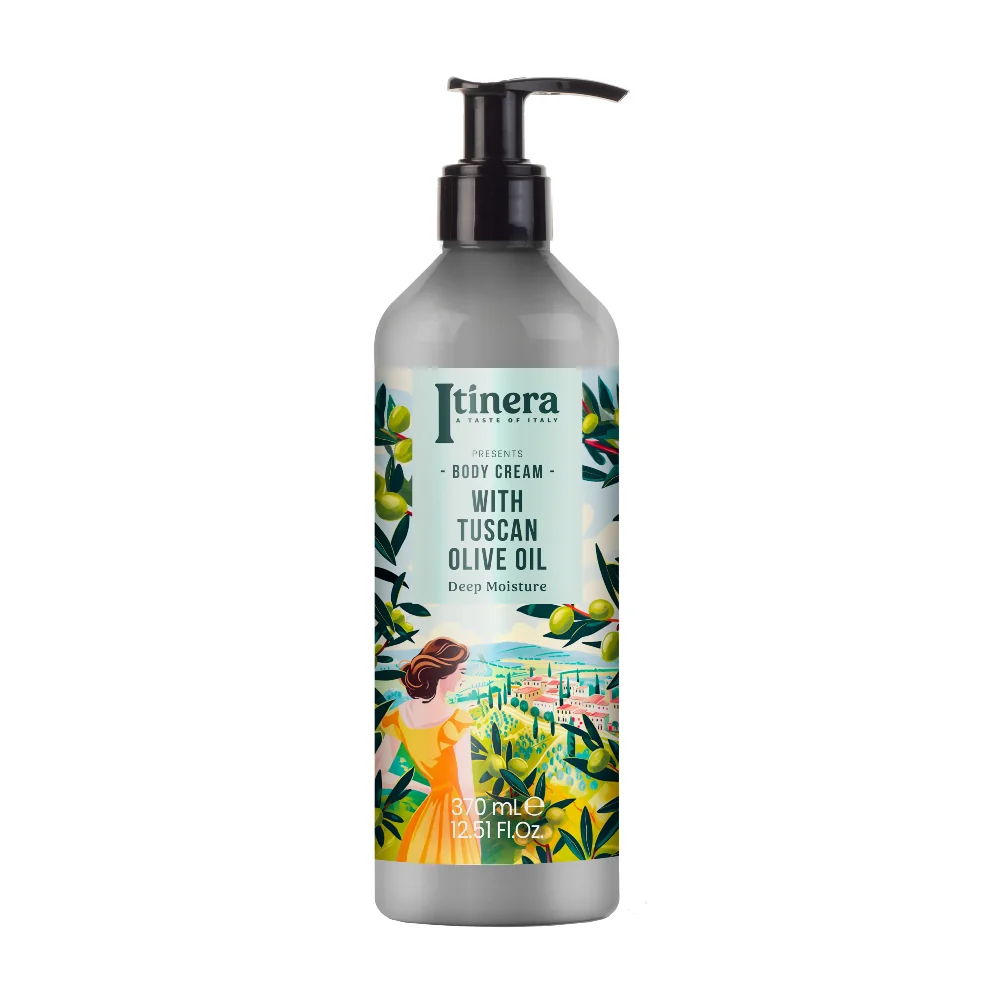 Itinera Hydratační tělový krém olivový olej z Toskánska 370 ml