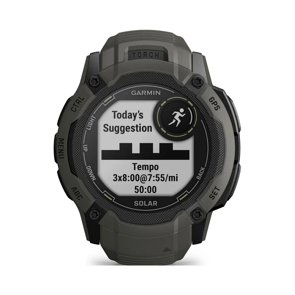 Garmin Instinct 2X Solar chytré hodinky Moss