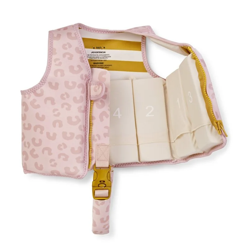 Saro Baby plavecká neoprenová vesta s UV ochranou (3-6r) Born to be Wild