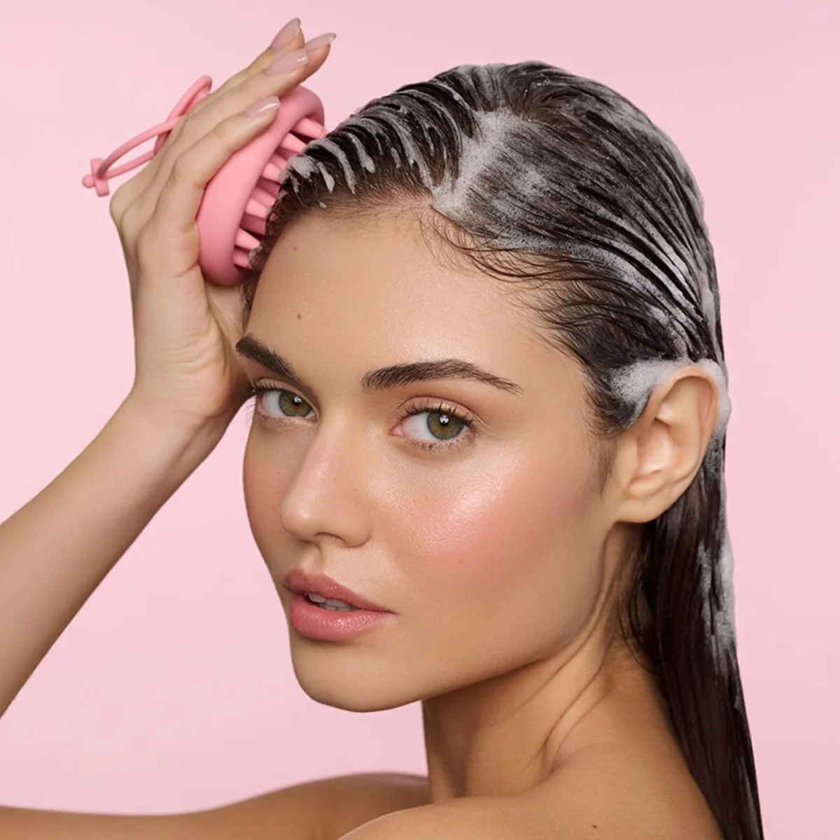 COCOSOLIS Hair Grow masážní kartáč na pokožku hlavy 1 ks