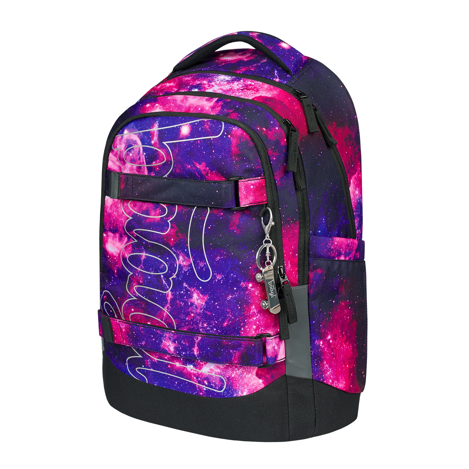 Baagl SET 5 Skate max Galaxy: batoh, penál, sáček, sportovní taška, ledvinka