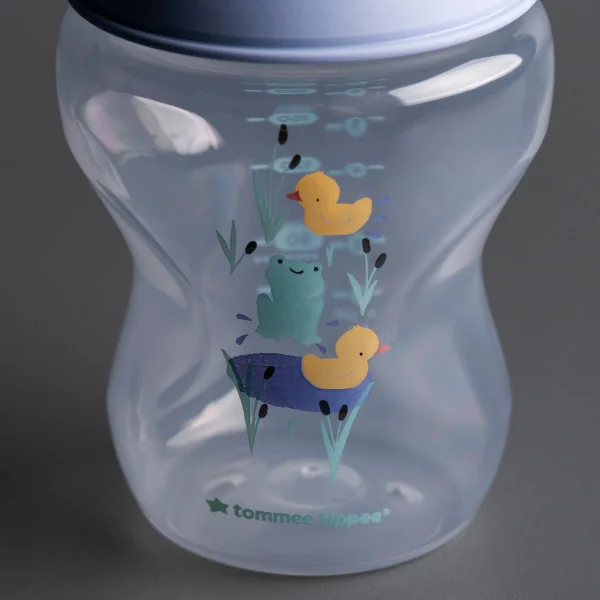 Tommee Tippee Natural Start Samosterilizační kojenecká lahev s Anti-Colic savičkou Pomalý průtok 0m+ 260 ml 2 ks žabička