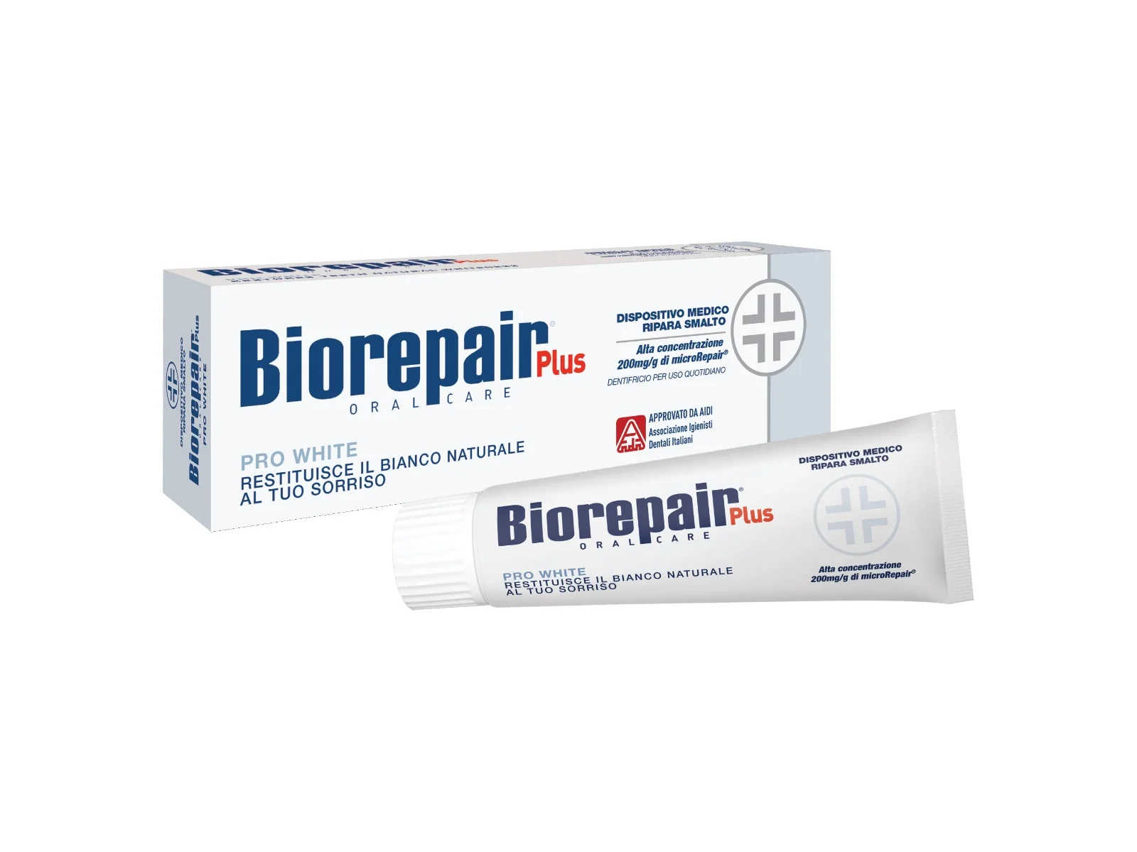 BioRepair Plus Pro White zubní pasta 75 ml