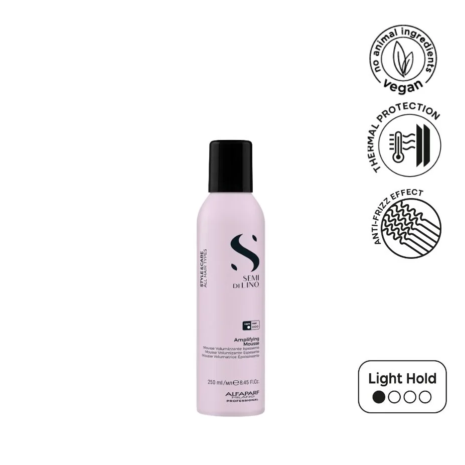Alfaparf Milano Semi di Lino Style&Care Amplifying Mousse pěna na vlasy 250 ml