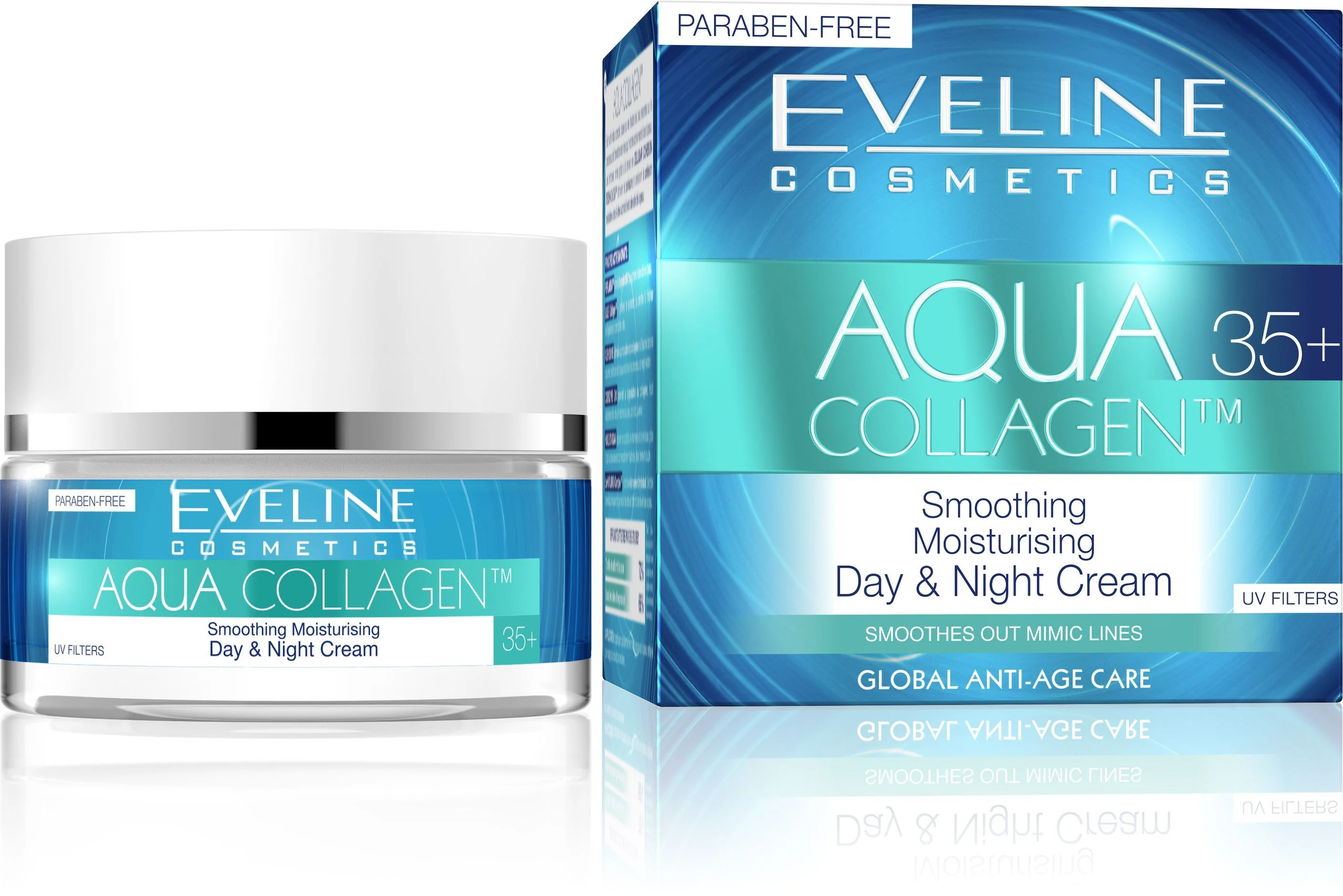 EVELINE AQUA COLLAGEN Denní a noční krém 35+ 50ml