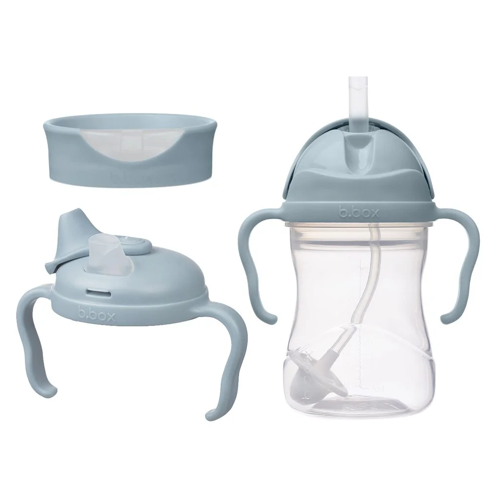 B.BOX Univerzální sada na pití 3v1, 240 ml - modrá