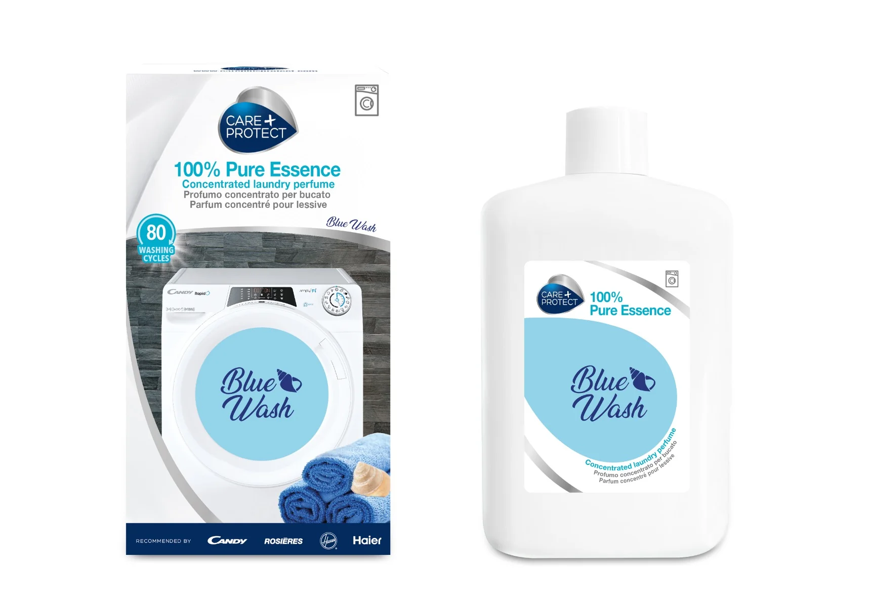 Care+Protect LPL1041B Blue Wash koncentrovaný parfém do pračky 400 ml