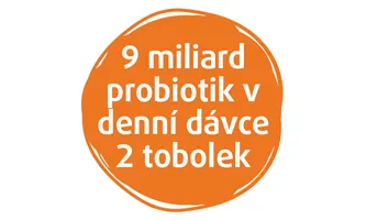 9 miliard probiotik v denní dávce 2 tobolek