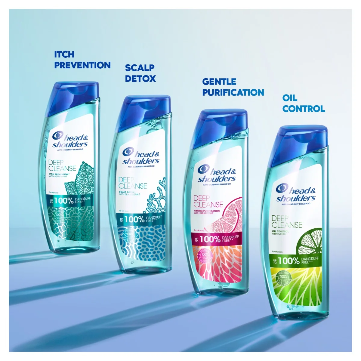 Head&Shoulders Deep Cleanse Scalp Detox šampon proti lupům 300 ml