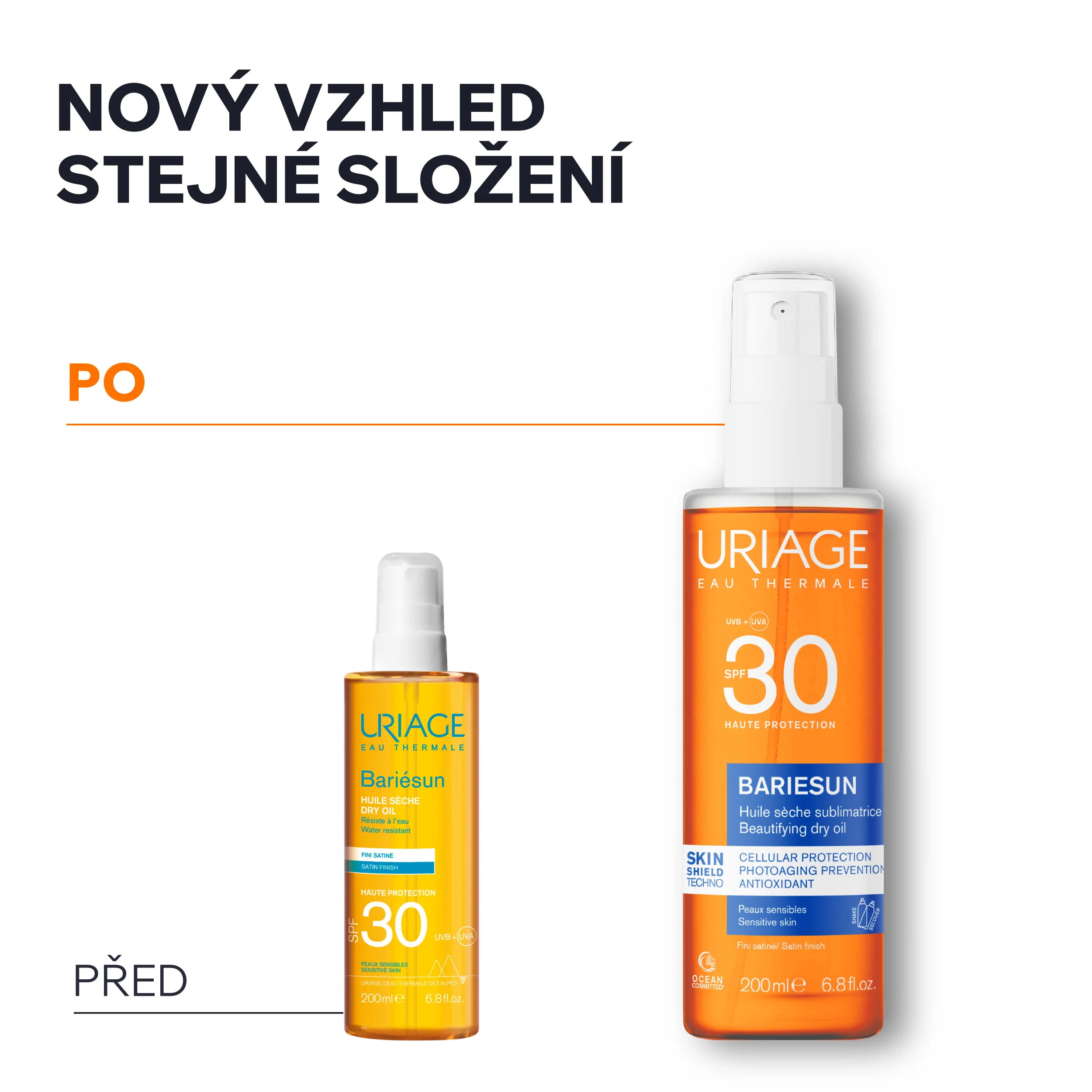 Uriage Bariésun Suchý olej na opalování ve spreji SPF 30 200 ml