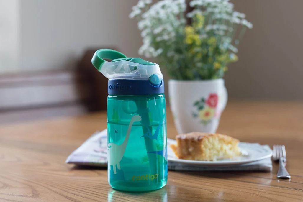 Contigo Dětská láhev Gizmo Flip Jungle Dino zelená 420 ml