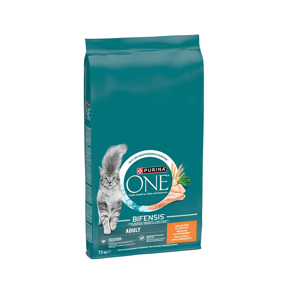 Purina ONE Bifensis Adult kuře granule pro kočky 7,5 kg