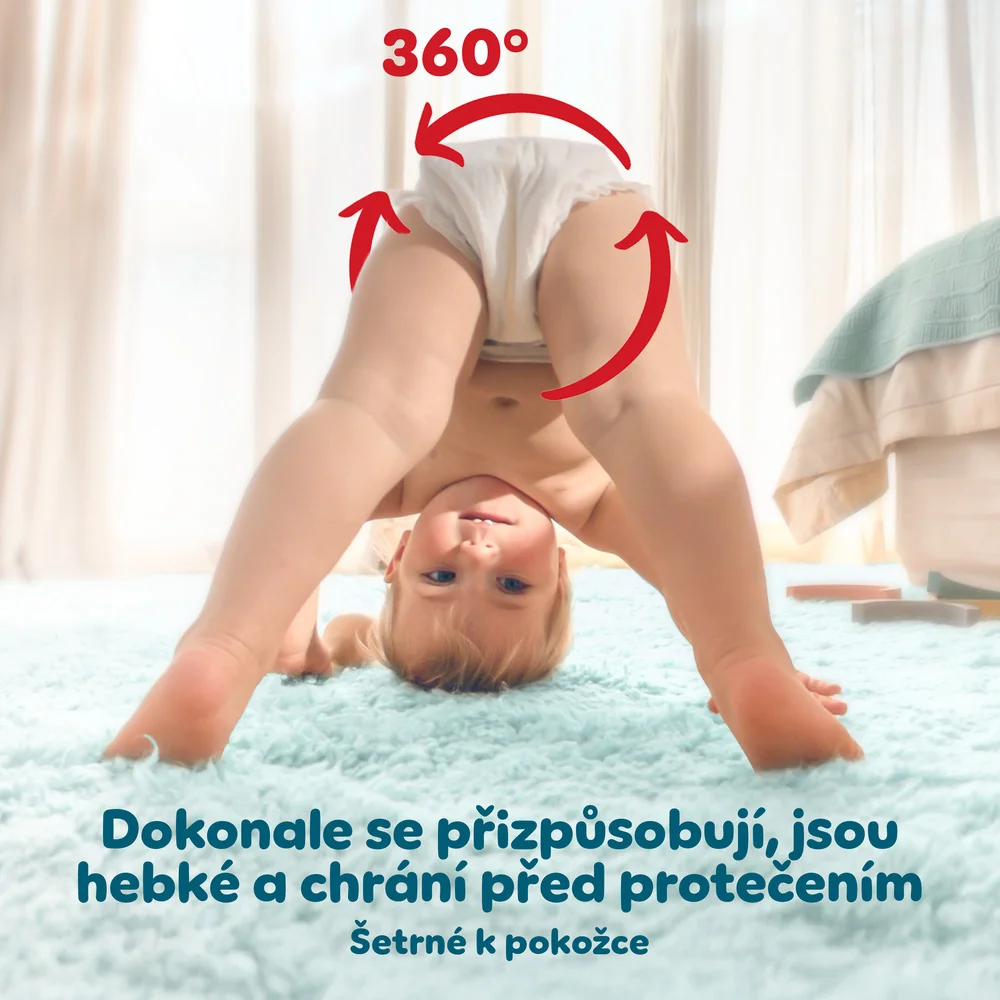Pampers Premium Care Pants vel. 4 9-15 kg plenkové kalhotky 94 ks