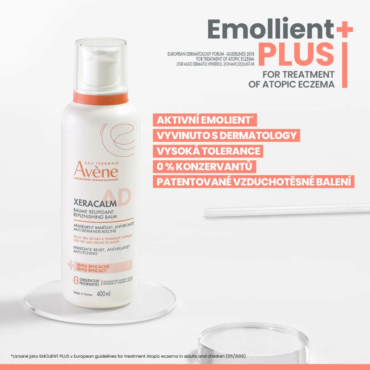 Avène Xeracalm AD relipidační balzám 400 ml