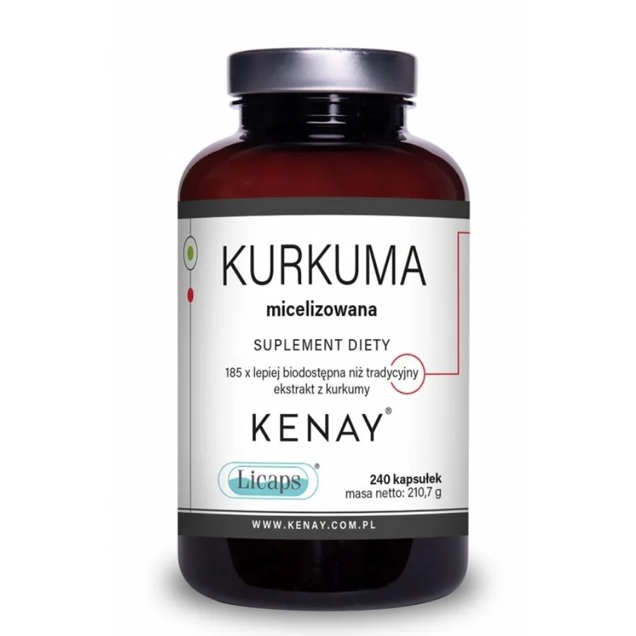 Kenay Kurkuma micelizovaná NovaSol Licaps 240 kapslí