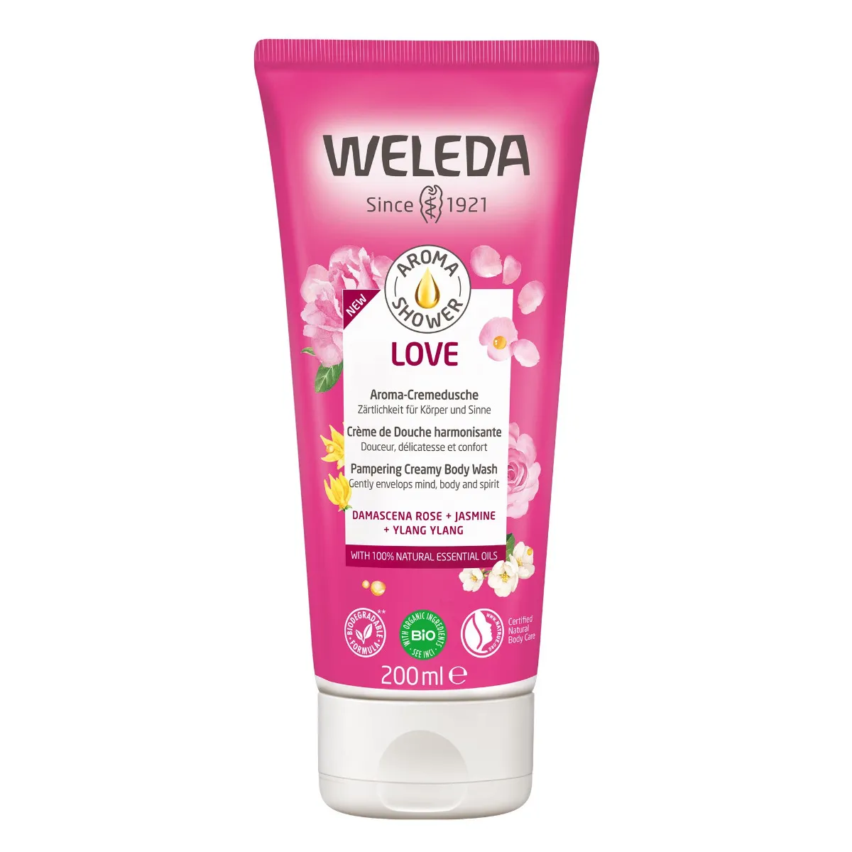 Weleda Aroma Shower LOVE sprchový gel 200 ml