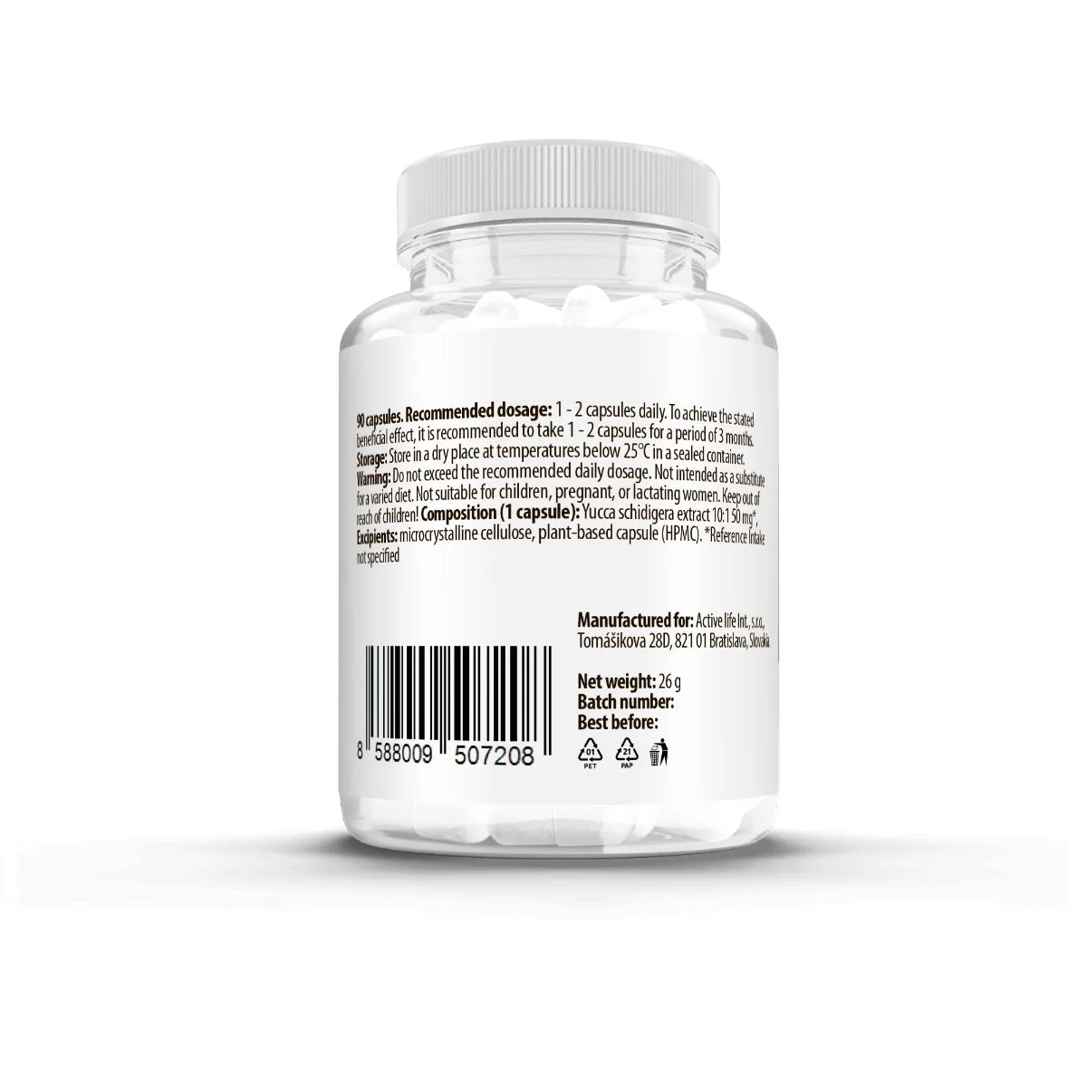Zerex Yucca Detox 80+10 kapslí