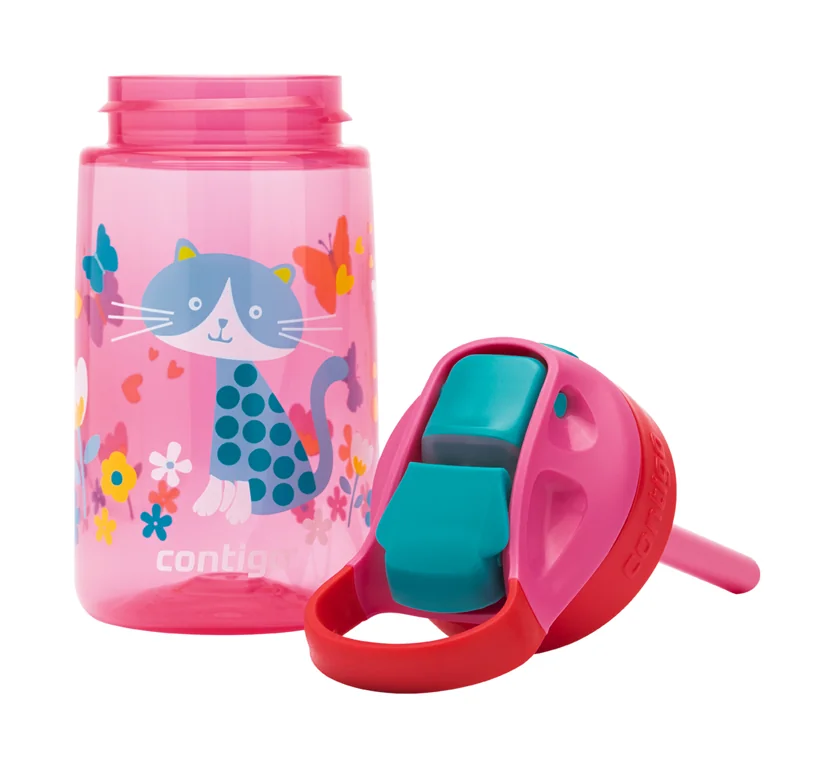 Contigo Dětská láhev Gizmo Flip Cherry Cat růžová 420 ml