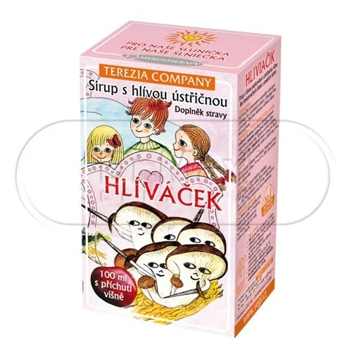HLÍVÁČEK - sirup s příchutí višně 100 ml