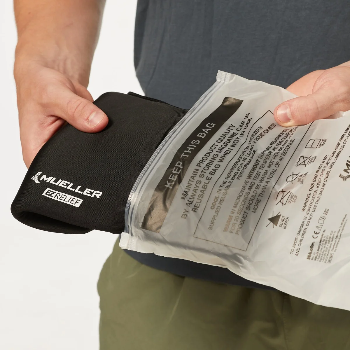 Mueller EZ Relief™ Gelová čepice při bolesti hlavy
