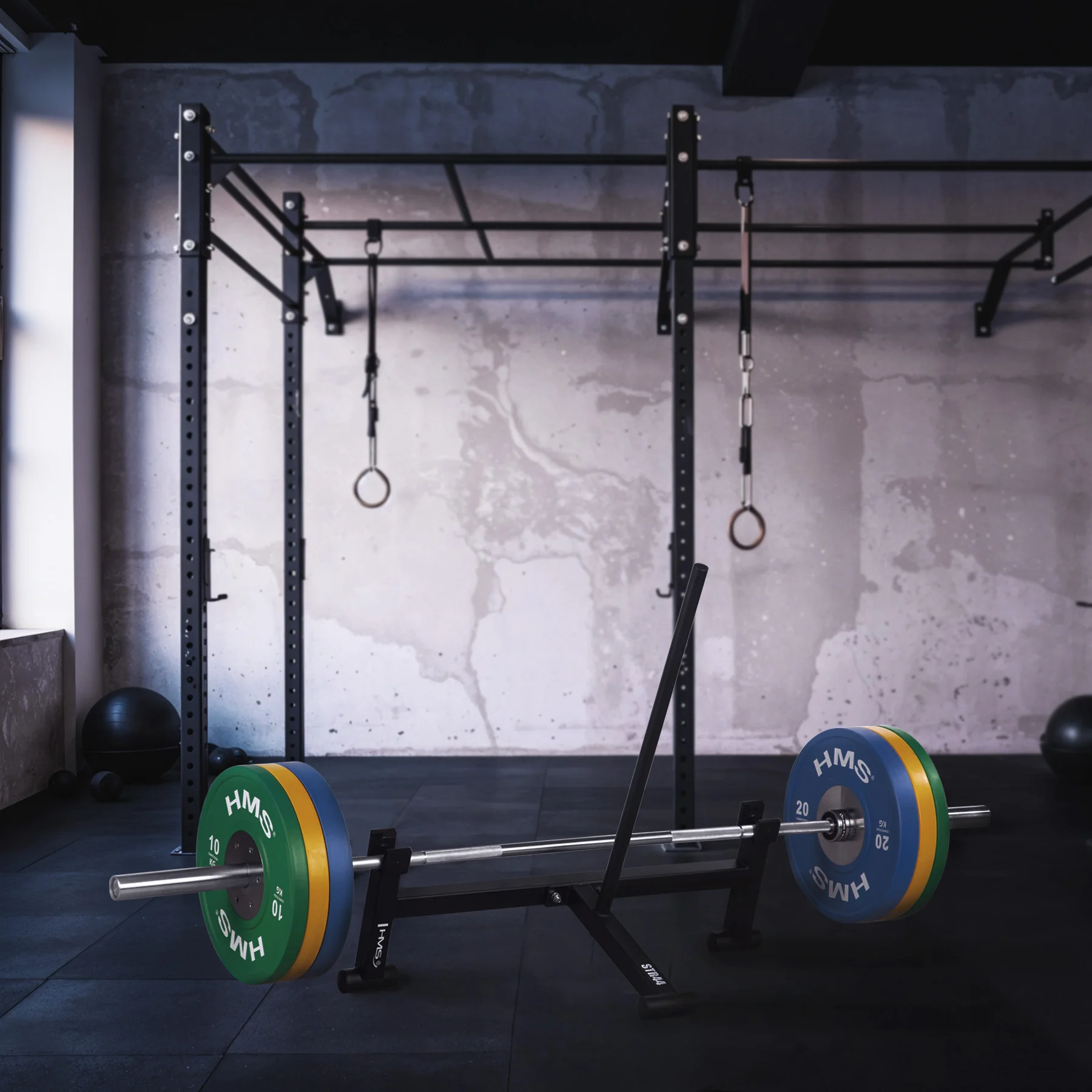 HMS Zvedák na osu Deadlift Bar Jack STR44