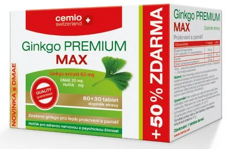 Cemio Ginkgo Premium Max 60+30 tablet