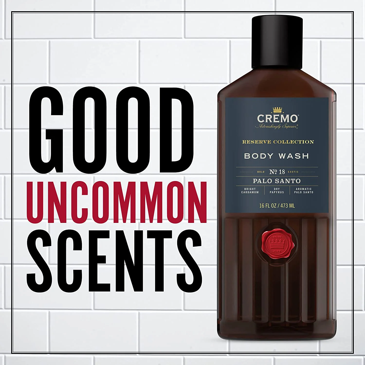 Cremo Palo Santo sprchový gel pro muže 473 ml