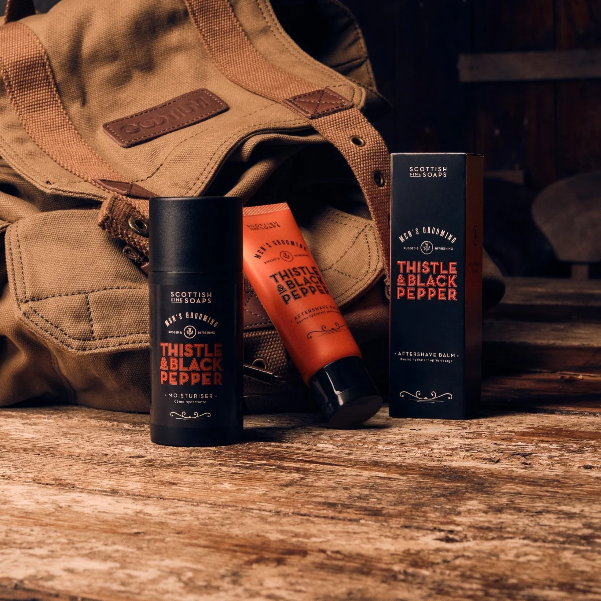 Scottish Fine Soaps Thistle & Black Pepper Balzám po holení 75 ml