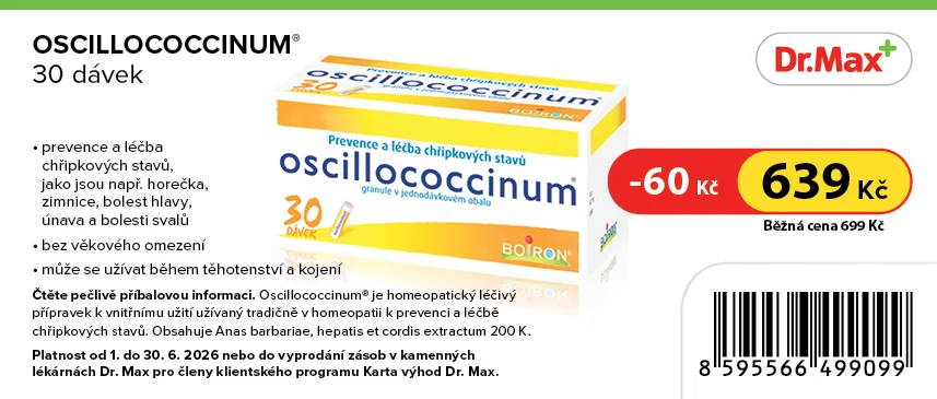 Boiron Oscillococcinum perorální granule 30x1 g Boiron Oscillococcinum perorální granule 30x1 g