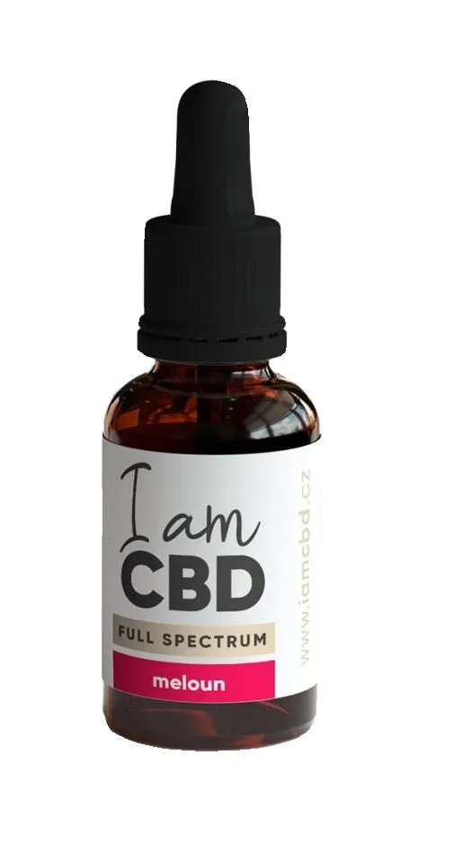 I am CBD Full Spectrum CBD olej 15% meloun 10 ml