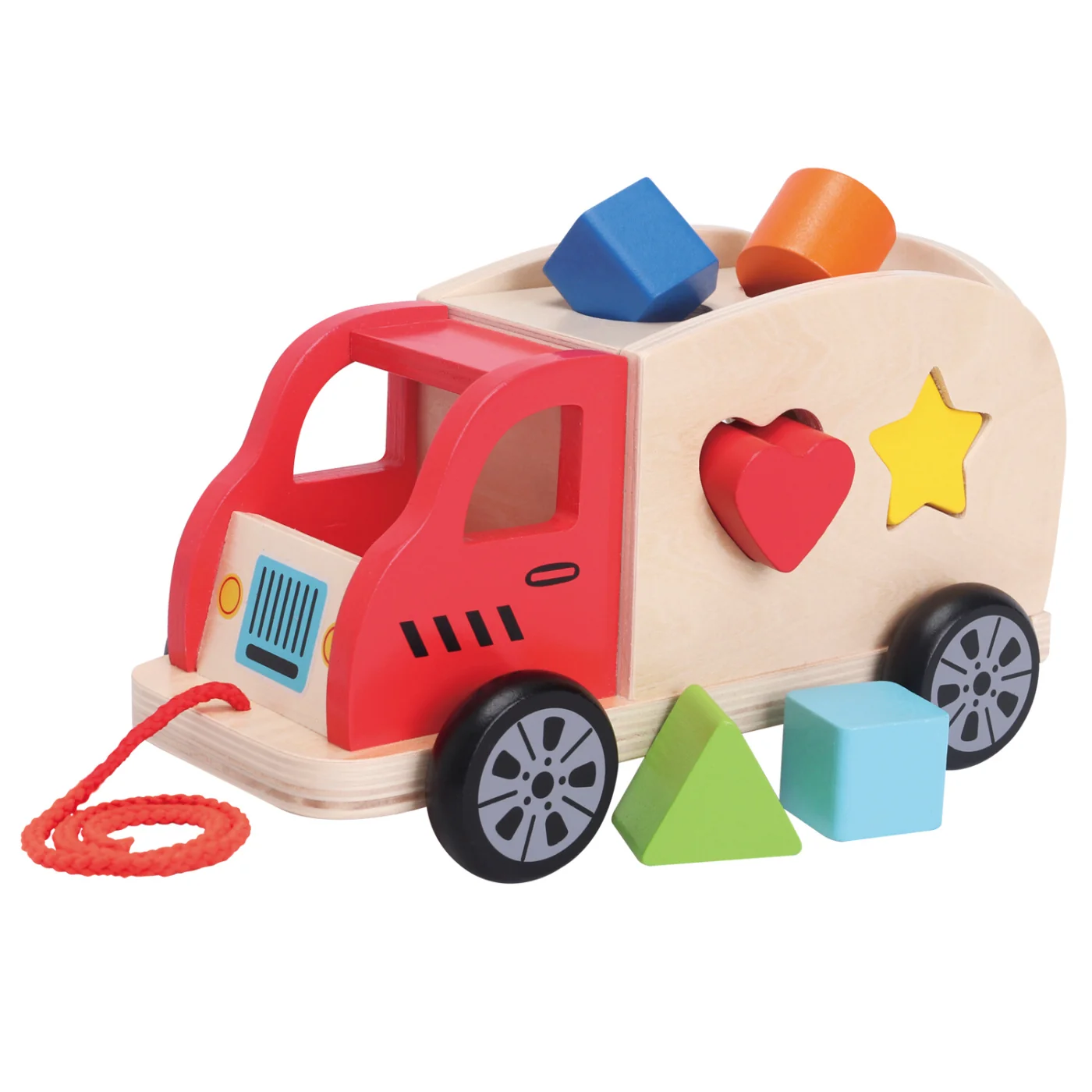 New Classic Toys Nákladní auto - vkládání tvarů 