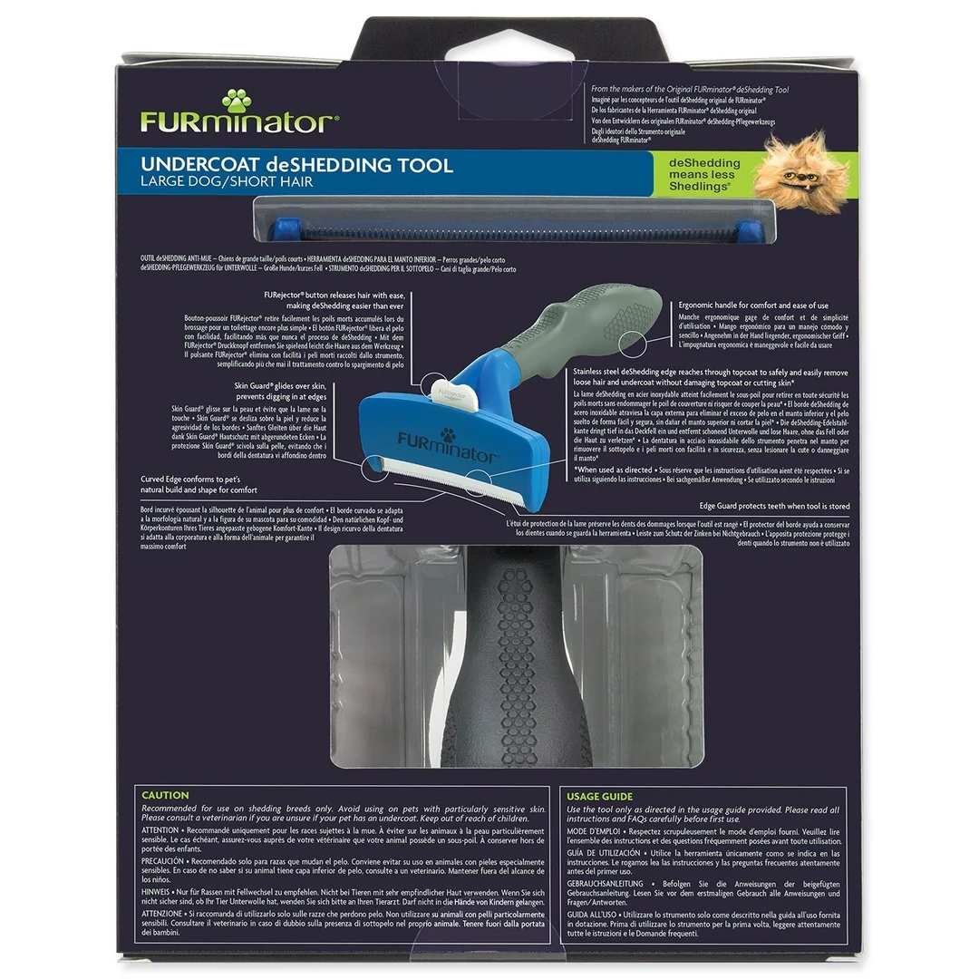 FURminator Hřeben krátká srst L 24-41kg