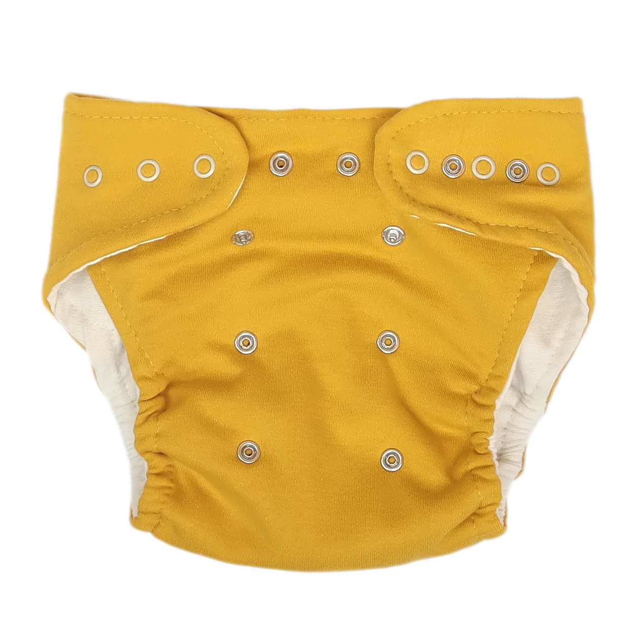 Mamatti Látková plenka EKO sada - kalhotky + 2 x plenka, Mýval, vel. 5 - 14 kg hořčicová